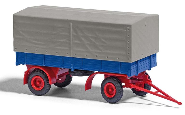 IFA HL 80.02 HD Pritsche Plane blau rot grau